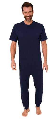 Men's Alzheimer's Clothing Nursing Jumpsuit Pajama short sleeve with zipper at leg