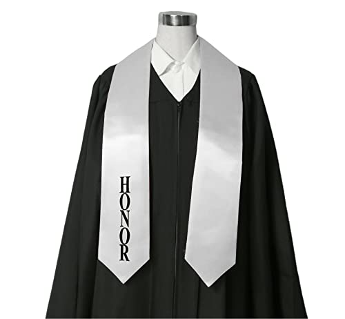 Image of Graduation Stole Honor Stole Plain Sash 60 inch Long for Graduation Ceremony and Graduation Photos