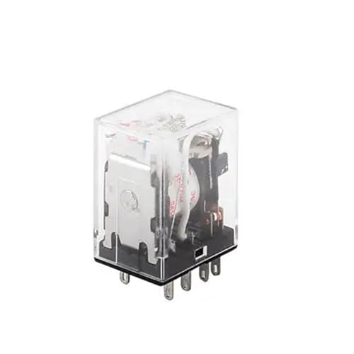 Relé electromecánico HH52PL AC 36V DPDT de 8 pines con aislamiento superior e indicador LED