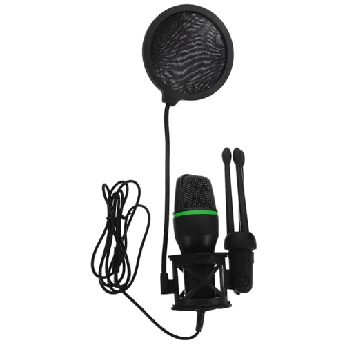 Microphone USB pour streaming PC - Kit complet avec trépied de table anti-vibrations