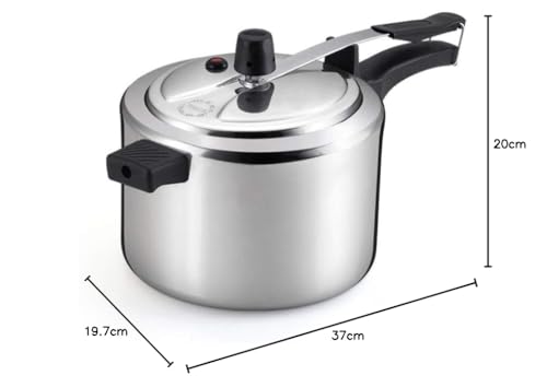 Panela de Pressão 4.05 Litros Polida, Aluminio Oliveira, Prata