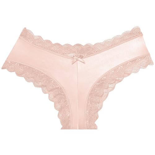 Culottes pour femmes en dentelle sans couture et entrejambe coton confortable