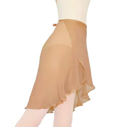 Tacherlia バレエ巻きスカート シフォンスカート