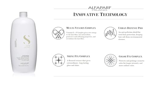 Alfaparf-Milano-Semi-Di-Lino-Diamond-Shine-Illuminating-Low-Shampoo-Sulfate-Free-For-Normal-Hair-Professional-Salon-Quality-1000ML