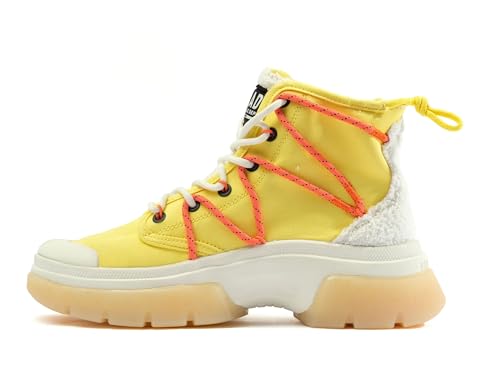 Palladium Men's Sneaker Boots, Yellow, 7.5 AU4