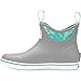 Xtratuf WOMEN'S SALMON SISTERS 6 IN ANKLE DECK BOOT Gray/Kelp
