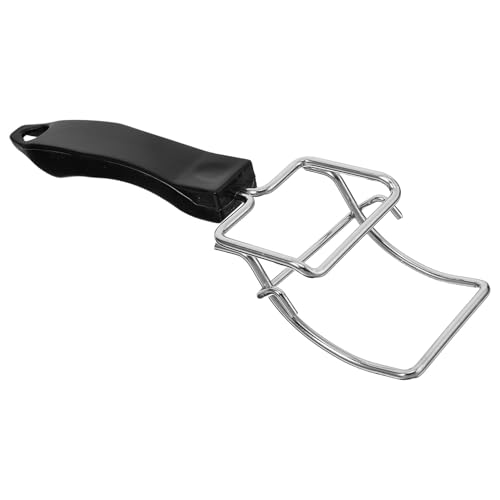 SEWACC Pinza per Vassoi Caldi in Acciaio Resistente al Calore Clip per Griglia e Pentole Accessorio Versatile per Forno e Tostapane Elettrico Utensile Sicuro per Cucina e Friggitrice