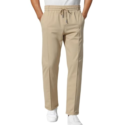 Pantalon de loisirs stretch homme idéal pour le bureau et les sorties d'été