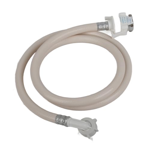 CHICIRIS Tubo di Ingresso per Lavatrice in PVC Antiscoppio per Lavatrice Automatica, Tubo Dell'Acqua Flessibile per Resistenza All'Alta Pressione, Facile Installazione per Uso Domestico (1,5 m)