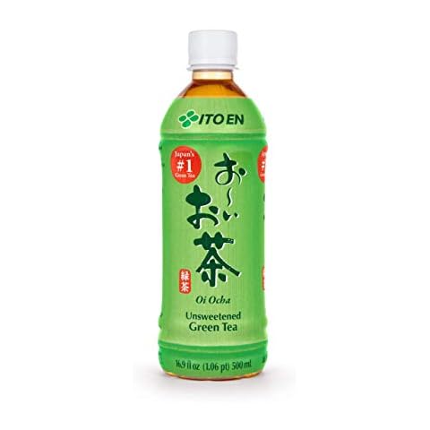 ITO EN grüner Tee, ungesüßt, aus ganzen ausgelesenen Teeblättern, fertig gekochter Tee in praktischer Flasche, vegan und glutenfrei (1 x 500 ml) Cover