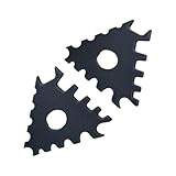 L'ensemble d'outils de coupe multifonction en céramique comprend plusieurs formes pour les besoins de texturation, complétés par des surfaces faciles qui résistent à l'accumulation de résidus d'argile.