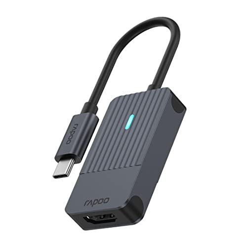 Rapoo USB-C Adaptateur Gris USB-C vers HDMI