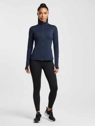 Image of PUMP'D Women's Jacket | Slim Fit | Thumb Hole Open Sleeve | With zipper | Perfect for workout