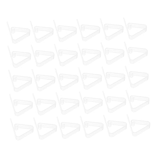 Didiseaon 100 Pcs Tablecloth Clip Table Cover Holder Tablecloth Clamps Camping Table Clips Tablecloth Holder Clips Picnic Tables for Outdoors Plastic Tablecloth Fixator Cover Clip Buckle