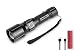 Torcia Militare Professionale Con Led Cree XHP 50.2, 3000 Lumen Veri, Zoom Regolabile, Batteria 21700 4000mah Circuito Protetto Tesla Technology