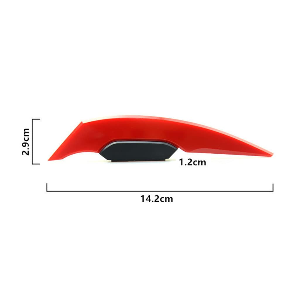 Seitenverkleidungen Winglets, 1 Paar Aerodynamische Winglets Im Carbon-Stil für Motorrad Seitenverkleidungen Winglets, 1 Paar Aerodynamische Winglets Im Carbon-Stil für Motorrad