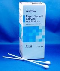 MCK80801200 - Mckesson Brand Swabstick McKesson Rayon Tip Paper Shaft 8 Inch NonSterile