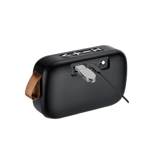 Image of Drumstone (𝗦𝗽𝗲𝗰𝗶𝗮𝗹 𝟭𝟬 𝗬𝗲𝗮𝗿𝘀 𝗪𝗮𝗿𝗿𝗮𝗻𝘁𝘆 Compact Mini BT Speaker with Subwoofer, Clear Sound, Memory Card Slot, USB, FM Support, Fast Connection, Lightweight Design, Portable