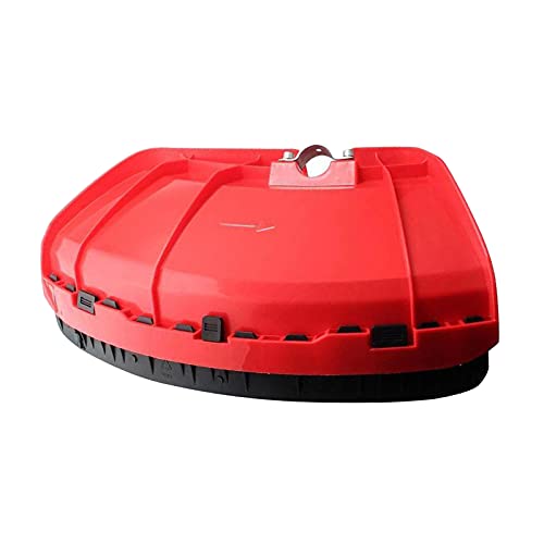 MagiDeal Universal Freischneider Schneidschutz Schutzschild, Motorsensen Schutz für 24/26/28 mm Schaft-Freischneider Schutzabdeckung Gartengeräte, Rasenmäher Ersatzteile - Groß, 38 * 22cm