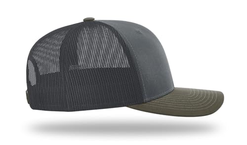 Image of Richardson 112 Trucker Hat - Premium Adjustable Snapback Hat - Structured Six Panel Richardson Blank Caps