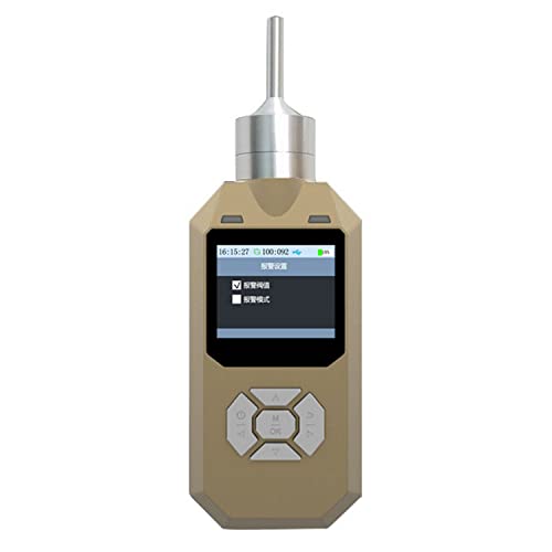 NMVB de ozono, medidor de OZONO O3 de aleación de Aluminio de succión de Bomba con indicación de Voz Real, medición de Alta precisión de 0-1000 ppm | A Prueba de Polvo y anticaídas | Alarma Audible Cover