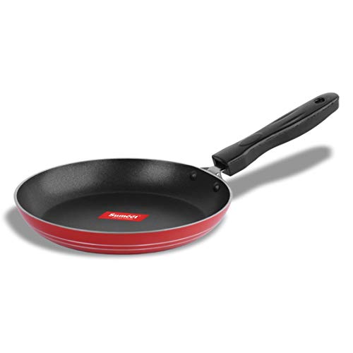 Image of Sumeet 2.6mm Non stick Tapper pan -0.5Ltr - 17cm Dia (Red)