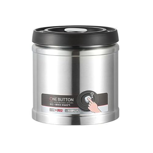 Tarro de café de acero inoxidable al vacío para preservar el aroma en casa 3