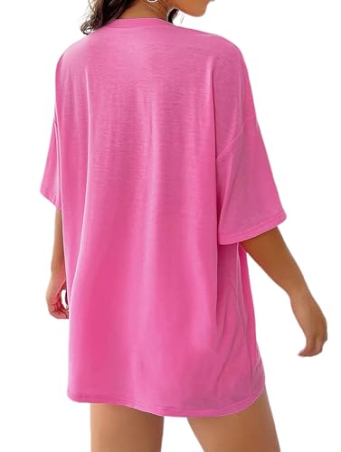Oversized T Shirts for Women Short Sleeve Summer Loose Vintage Graphic Tees2