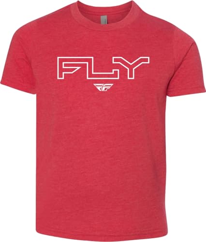 Fly Racing 354-0309YM Youth Fly Edge Tee Red Ym