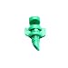 cozyou 50 Pcs 180 Degree Micro Sprayer Refraction Automizing Drippers Hydroponic Garden Irrigation