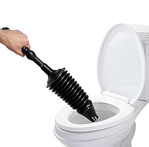 Raxter PowerMax Toilet Plunger Set
