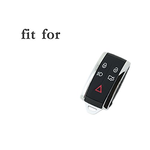 BROVACS Silicone Cover Protector Case Holder Skin Jacket Compatible with JAGUAR 5 Button Smart Remote Key Fob CV4983 Pink - Image 3