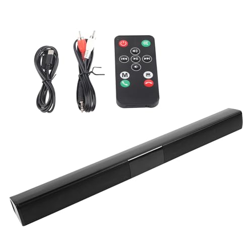 Barra de Som, 4 Alto-falantes Surround Sound Home Theater System, Computador para Telefone