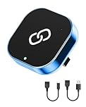 Spedal Adaptateur Carplay sans Fil pour iPhone, EZ Connect Clé USB CarPlay Voiture, Compatible avec Les Voitures 2016+ et iPhone iOS 10+, Plug and Play (Bleu)