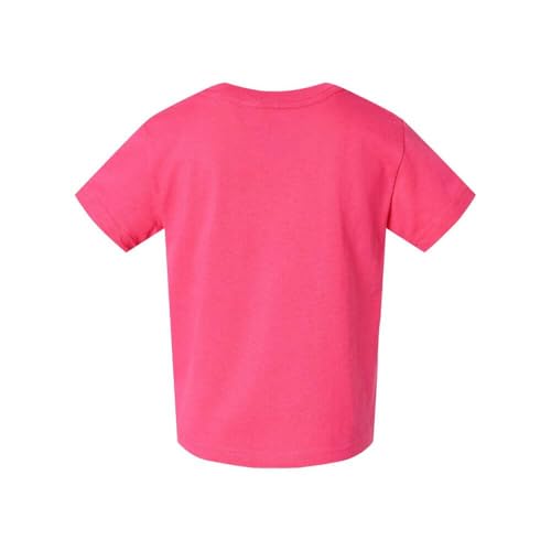 COUVER Toddler Boys Girls Cotton Jersey Short Sleeve T-Shirts, Solid Crewneck Tees4