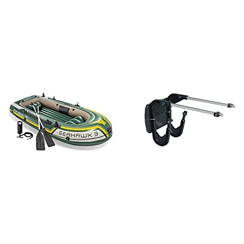 Intex Seahawk 3 + Soporte Motor fueraborda Cover