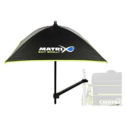 Fox Matrix bait brolley & support arm - Angelschirm als Regen- & Sonnenschutz Cover