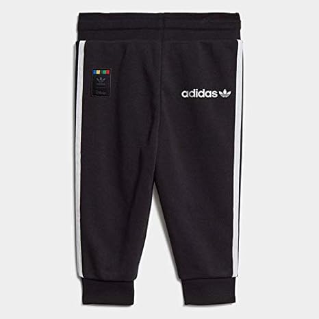 Amazon Co Jp Adidas アディダスオリジナルス ディズニーコラボ グーフィー スウェットパーカー セットアップ Gd2791 ギフト プレゼント キッズ ベビー 80cm Black Gd2791 ファッション