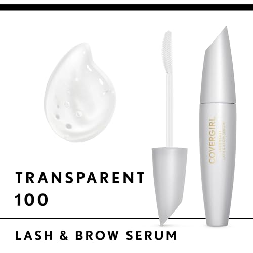 Image of COVERGIRL Lash Blast Lash & Brow Transparent Serum, TRANSLUCENT, 0.44 Fl Oz (Pack of 2)