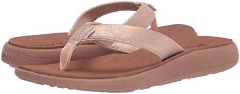 Roxy Women's Lizzie Comfort Sandal, Bronze 21, 8 | Image 6