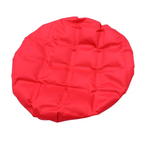 Bonnet thermique gel cheveux rouge pour réparer les cheveux abîmés sans fil au micro-ondes