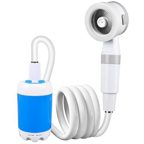 Pompe de douche de camping portable rechargeable étanche 2 modes Jorzer
