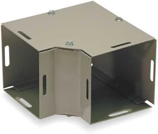 Wireway,Elbow,90 Degree,4x4 Sq In,Gray -6 pack