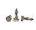 Stainless 5/16 x 1" Hex Lag Screw (1" to 5" Lengths Available in Listing), 18-8 Stainless Steel, 25 Pieces (5/16 x 1")