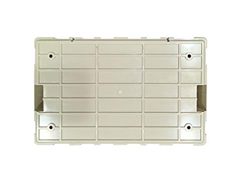 Image of Skava 100% Shock Proof Distribution Box with ABS Base & PC Frame - 6 Way - Beige