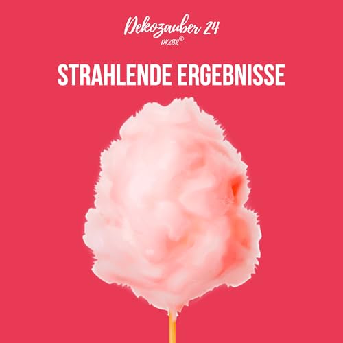 Dekozauber24 Premium Zuckerwatte Zucker mit Geschmack, 1000g, 8 Sorten, essbarer Farbzucker, farbig, Zuckerwattezucker 1kg (Erdbeere) – Bild 5