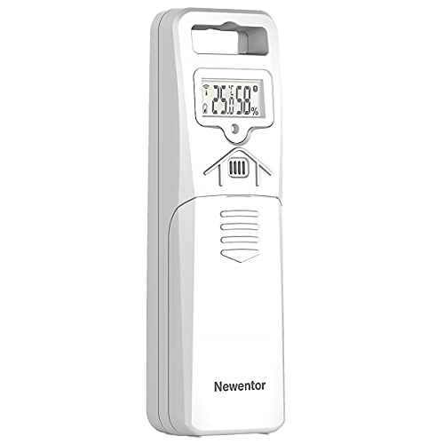 Newentor Außensensor für Wetterstation Funksensor Außen Thermometer-Hygrometer, Nur kompatibel mit Newentor Q7-DE & Q8-DE (Nur Außensensor) Cover