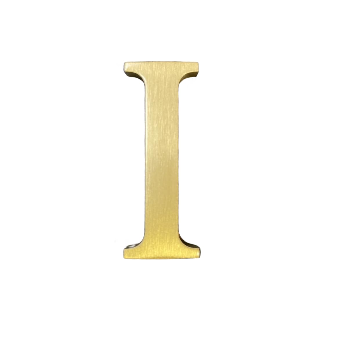 Amazon.com: 4.5CM Self Adhesive Solid Brass Letters Wall sticker