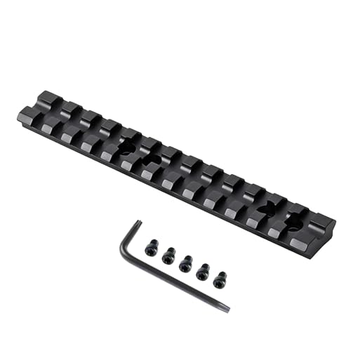 Persei Shotgun Picatinny/Weaver Rail Mount, 13 Slots Scope Base Top Rail Mount for Mossberg 500/590/835 Series