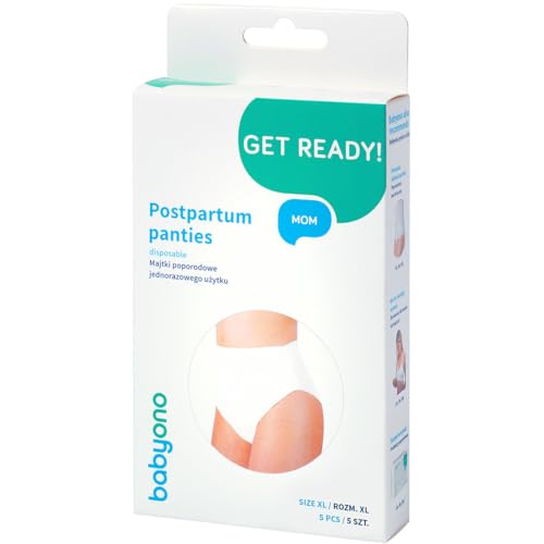 BabyOno - Cuecas descartáveis para gravidez, 5 unidades, tamanho XL